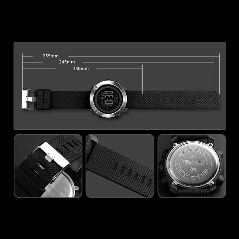 SKMEI 1426 Jam Tangan Pria Digital Water Resistant Watch