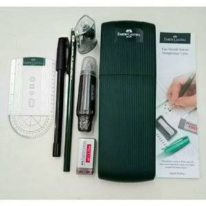 

Tuhe Faber Castell Acrylic Board Exam Set Paket Ujian Papan Jalan Putih
