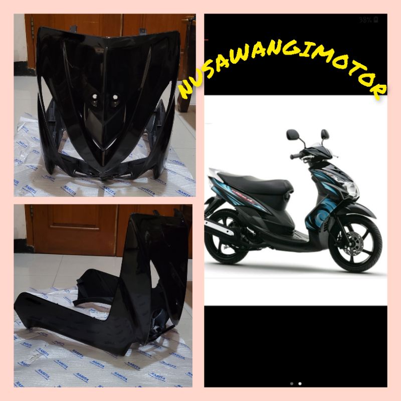 Cover tameng body depan mio soul lama. karbu...