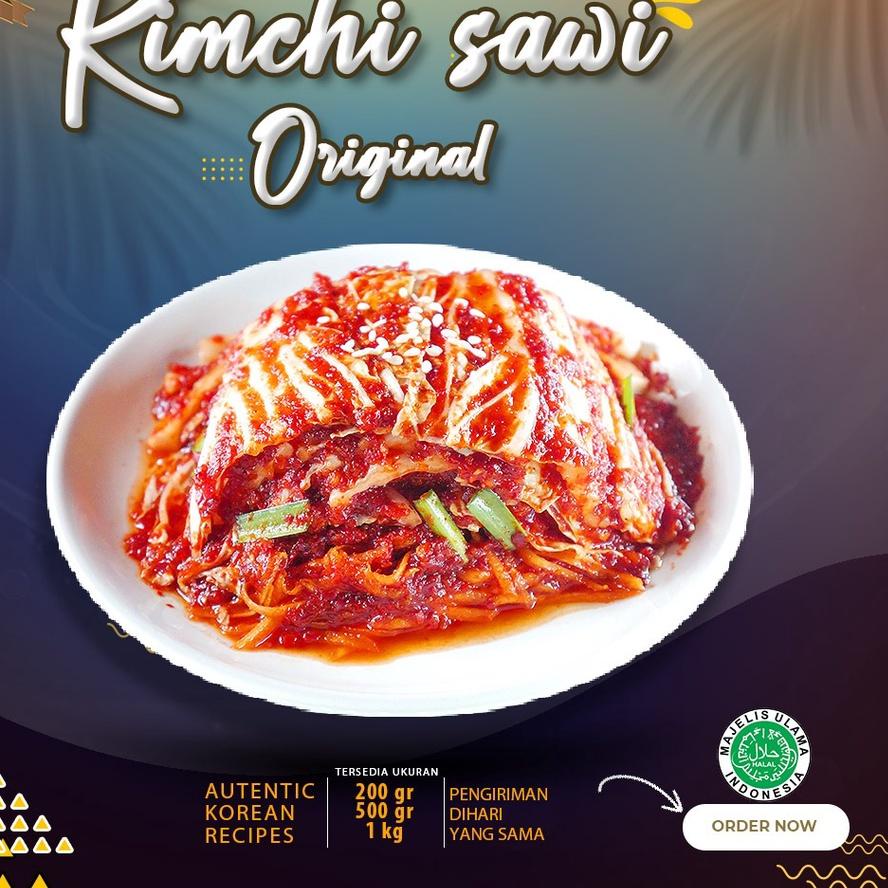 

➤ Kimchi Sawi 500Gr Halal Korean Kimchi ♨