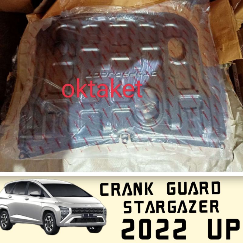 crank guard pelindung bawah mesin Hyundai Stargazer 2022 2023