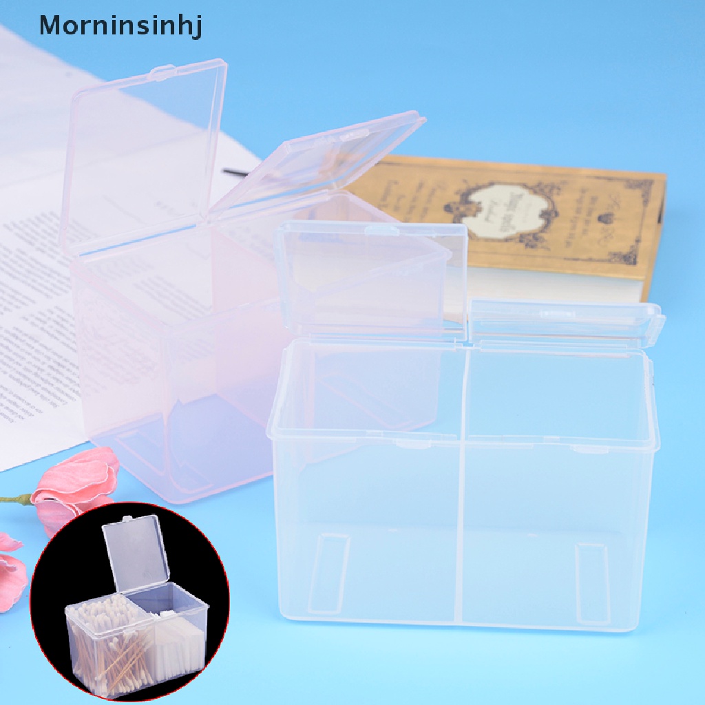 Mornin Clear Cleaning Remover Cotton Pad Kompartemen Kotak Penyimpanan Cotton Pad Container id