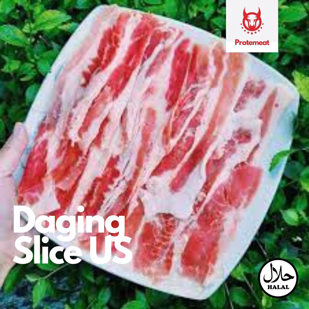 

Daging Sapi US Sliced Beef / US Shortplate 1kg
