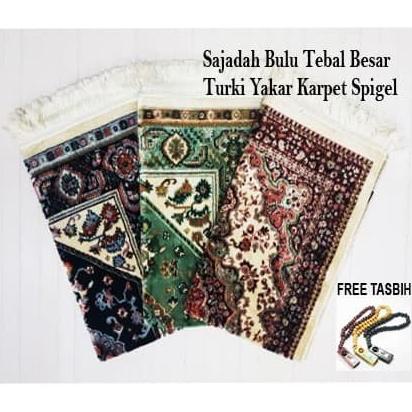 Sajadah Bulu Tebal Besar Turki Yakar SPIGEL Karpet