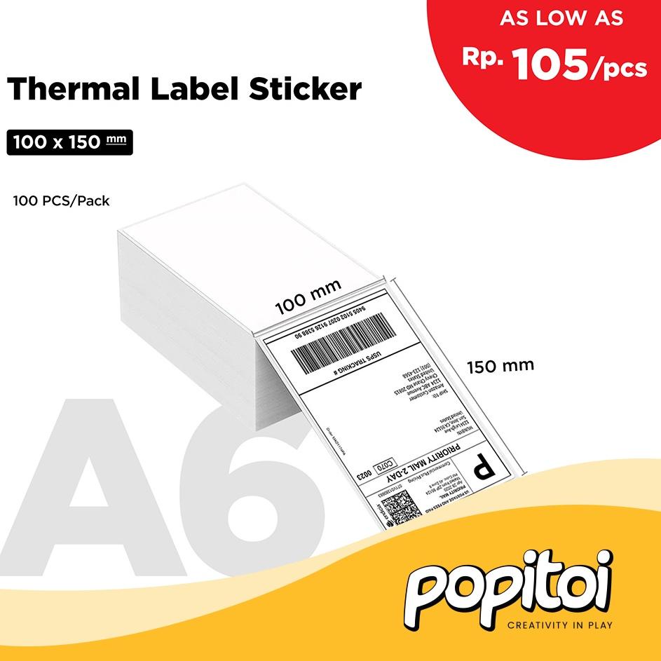 

L32 Thermal Label Sticker 100x150 100 lbr Stiker Kirim Online Shop A6 100 x 150 BIG DISKON ⇺