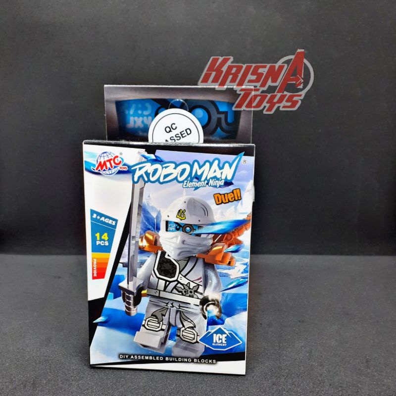 MAINAN BALOK SUSUN FIGURE NINJA/BRICK NINJA ROBOMAN/BULDING BLOCK NINJA MURAH