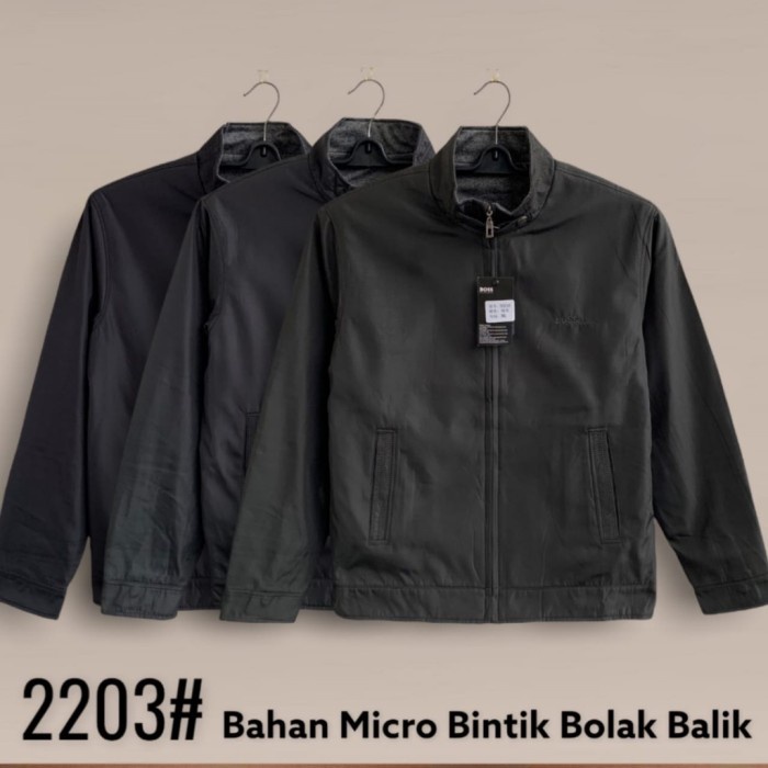 Jata Jaket Jumbo Xxxxxl Jaket Boss Classic Import Brand Jaket Import Bolak