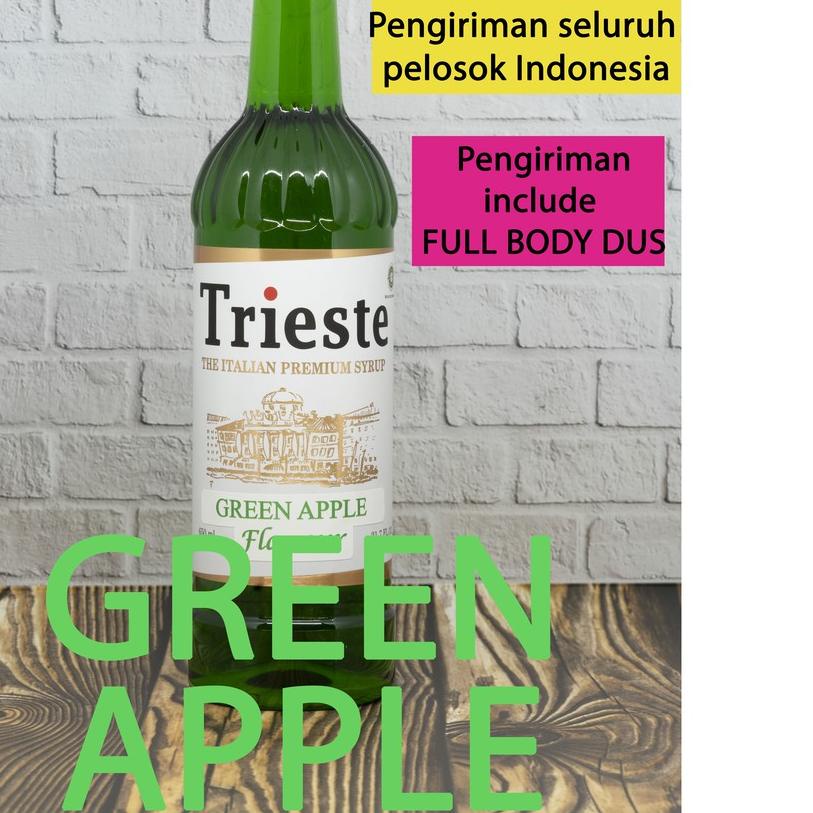 

✲ TRIESTE SYRUP GREEN APPLE ✼