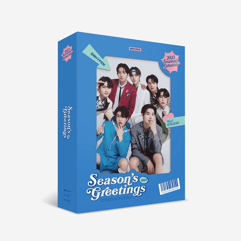[SHARING] Season Greeting 2023 (SG23) Enhypen Heeseung Jay Jake Sunghoon Jungwon Suno Niki