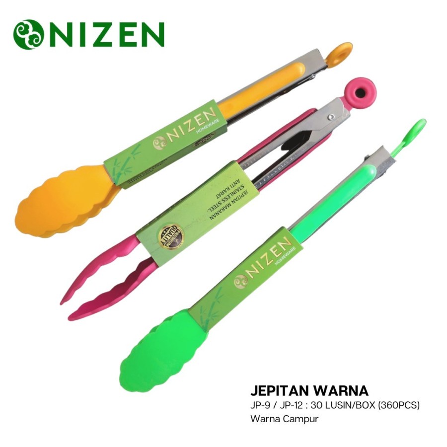 Capit Warna - Pencapit Makanan Plastik - Nizen subron