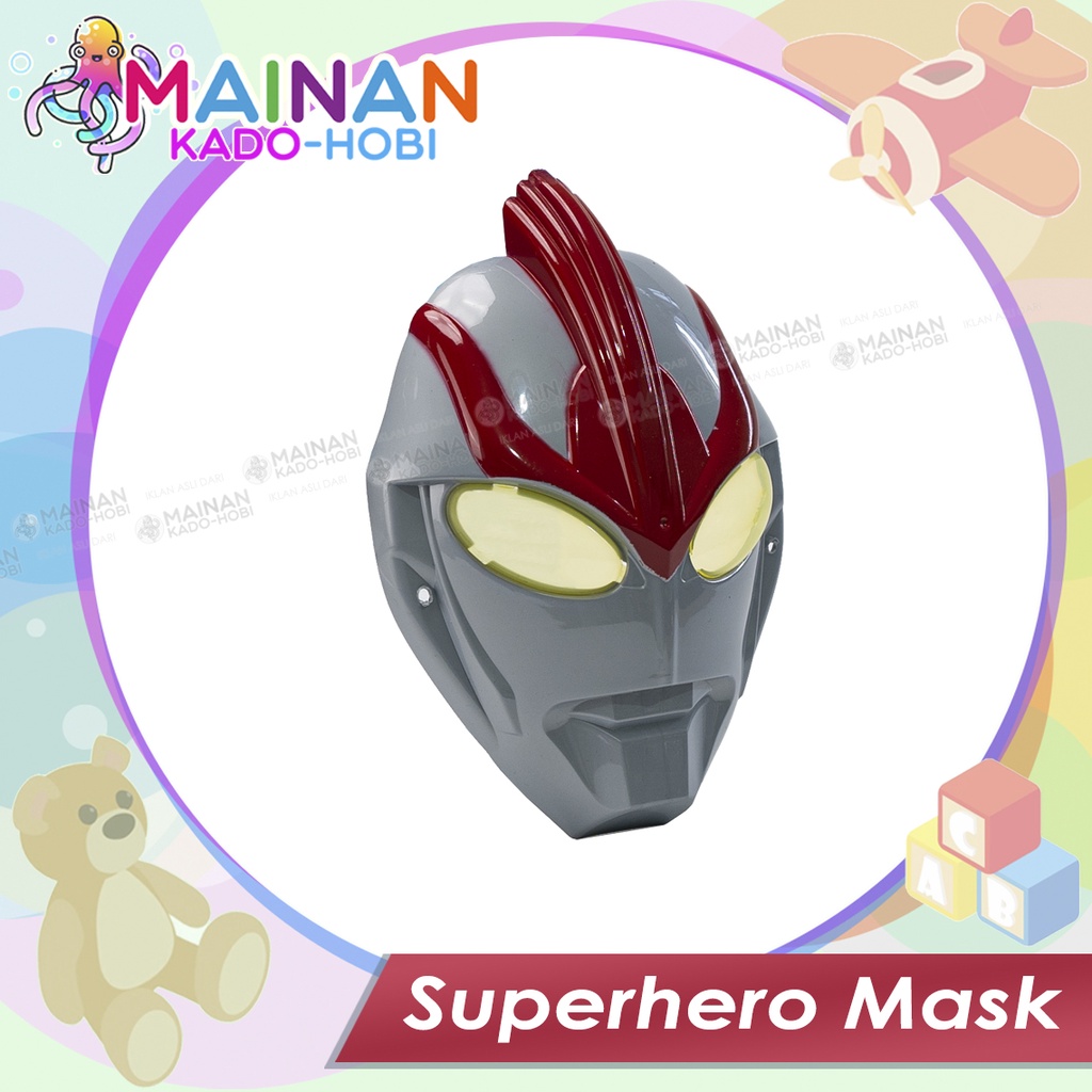 KOSTUM SUPERHERO MASK MAINAN ANAK LAKI TOPENG KARAKTER