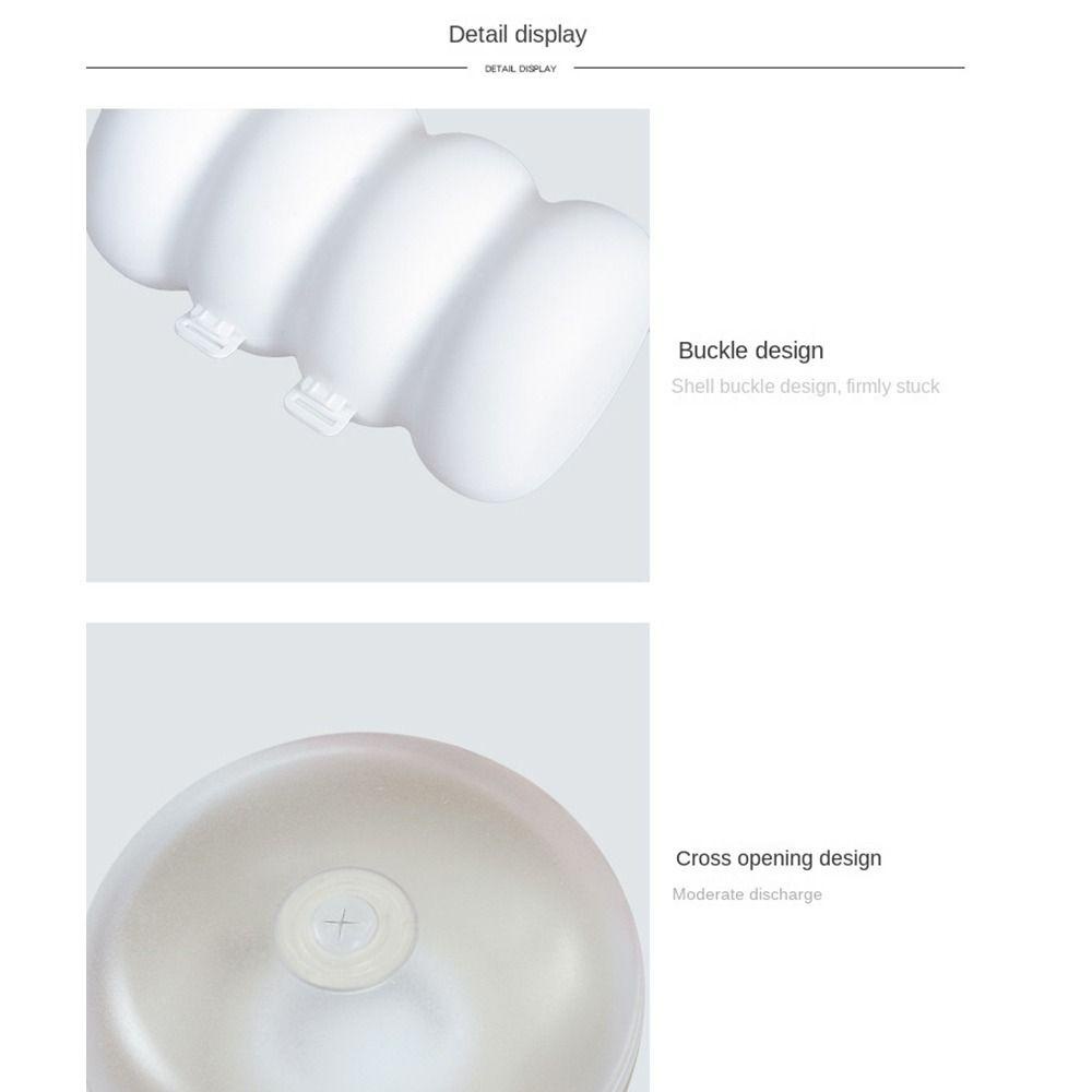 R-FLOWER Toples Makeup Portable Travel Bottle Kosmetik Kotak Plastik Cream Jar