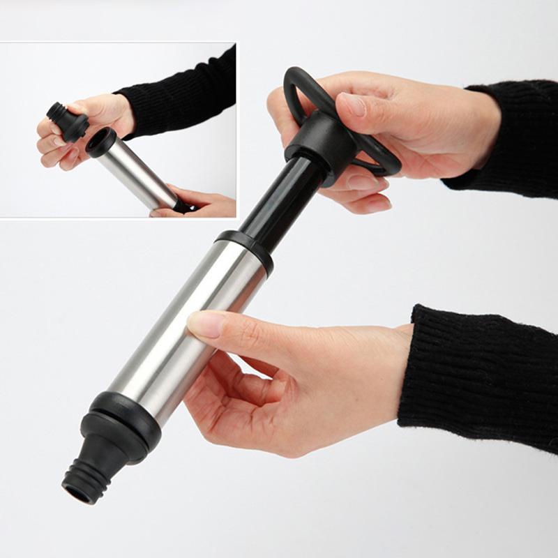 Wine Preserver With 6vacum Pump Saver Reusable Anti Bocor Botol Stopper Bar Hadiah Aksesoris Liburan Pernikahan