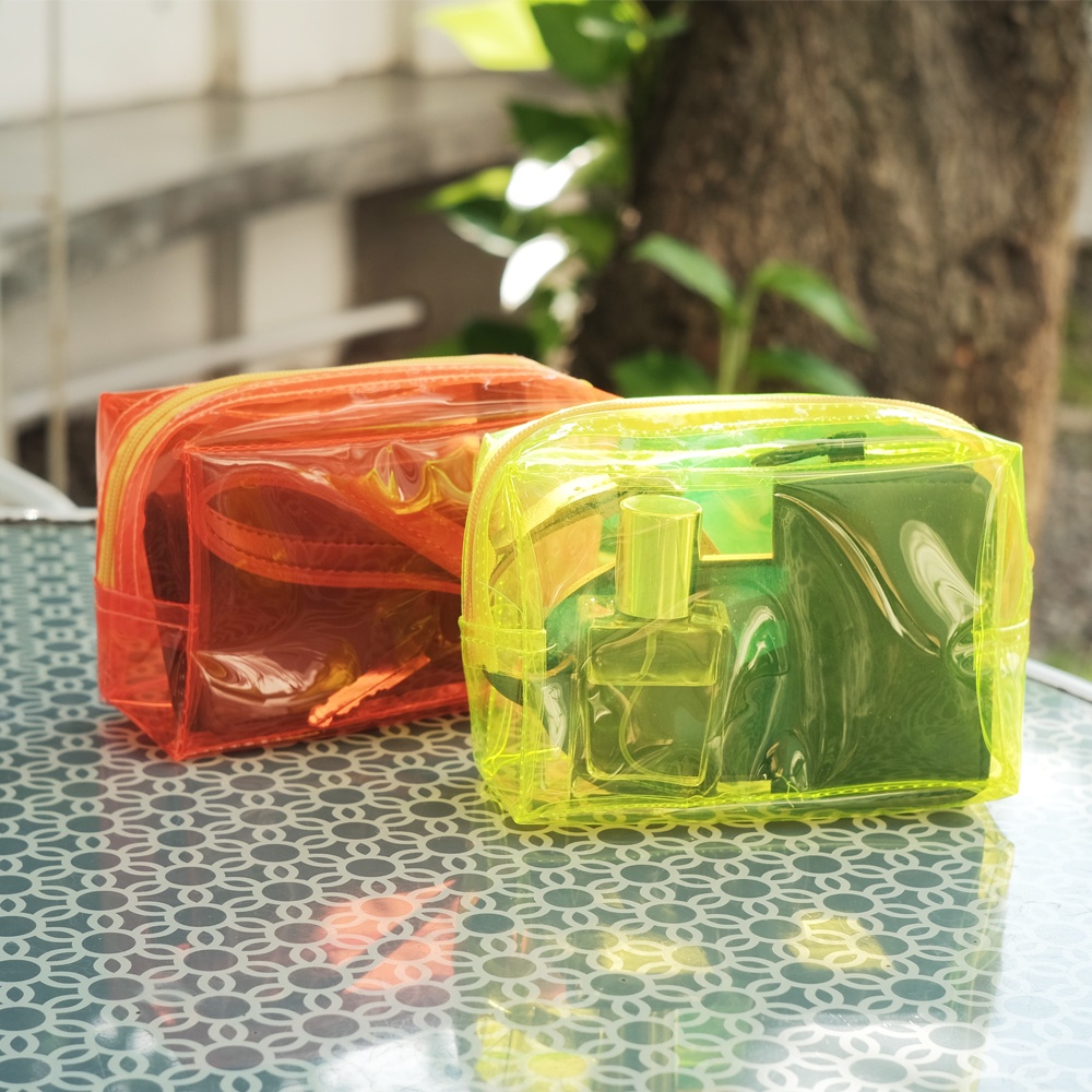 ZAV - Pouch Makeup Travel Souvenir Transparan