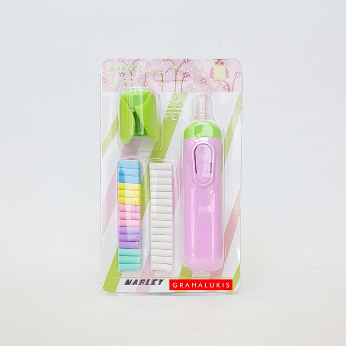 

Baterry Eraser Penghapus bertenaga Baterai - Pink