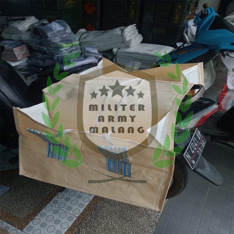 TLM Tas Motor  Tas Kurir  Tas Obrok  Tas Ronjot  Kain Sak Plastik Kuat Awet Ronjot Rengkek Sak Karun
