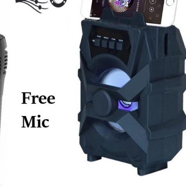 ✰ COD SPEAKER BLUETOOTH KARAOKE HF S288/XTM-5009 BONUS MIC KABEL/SPEAKER KARAOKE MINI/SPEAKER MURAH/