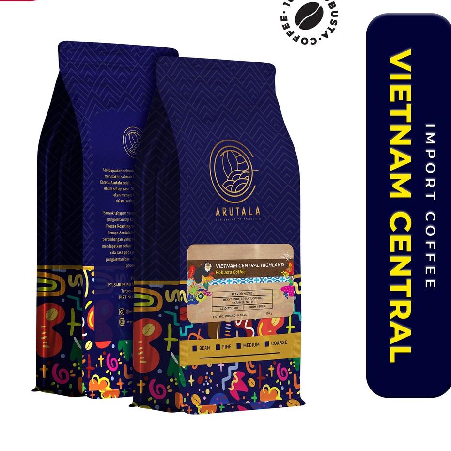 

TERLARIS ARUTALA Kopi Vietnam Central Highland Robusta 250 gram !