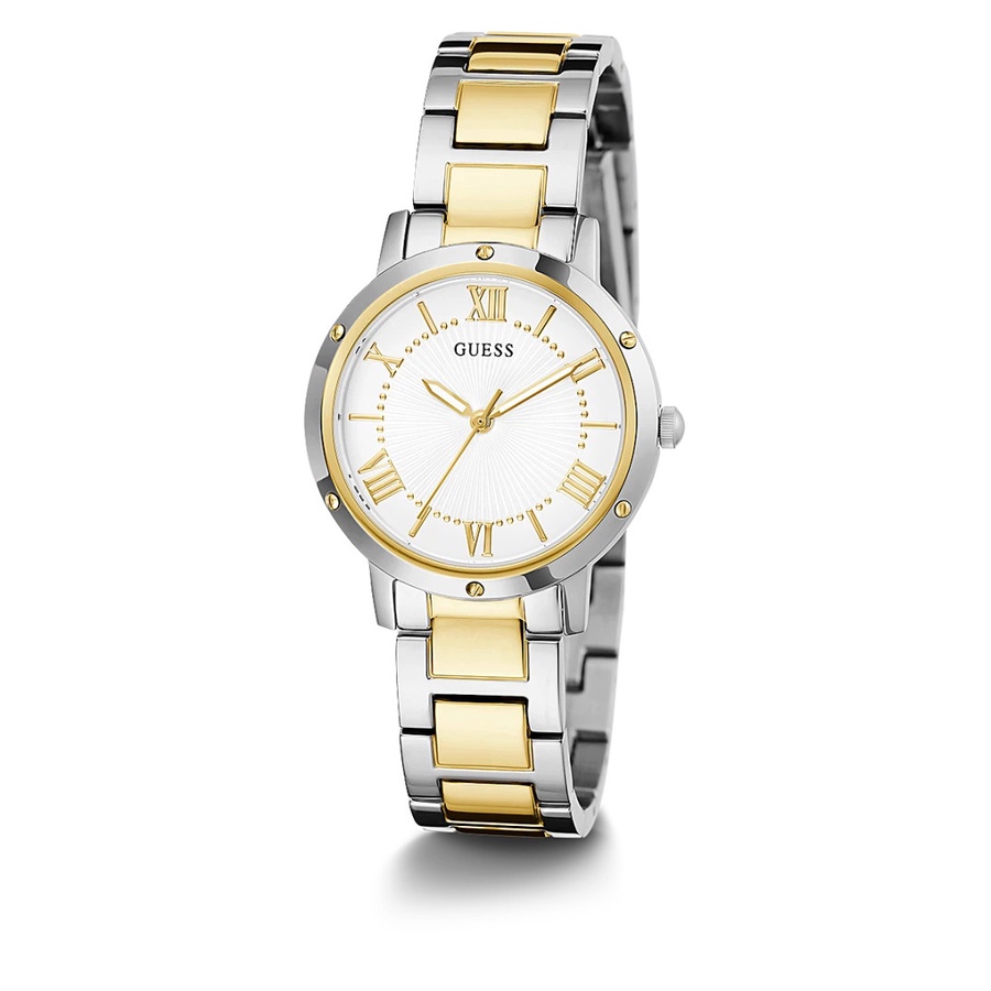 Terbaru GUESS GW0404L2 Original DAWN Jam Tangan Wanita Analog Stainless Gold