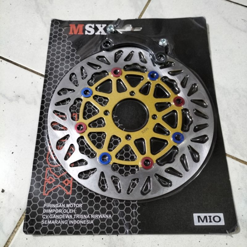 Piringan Cakram Depan Yamaha Mio Sporty Mio Soul Mio Ukuran 260mm Plus Breket