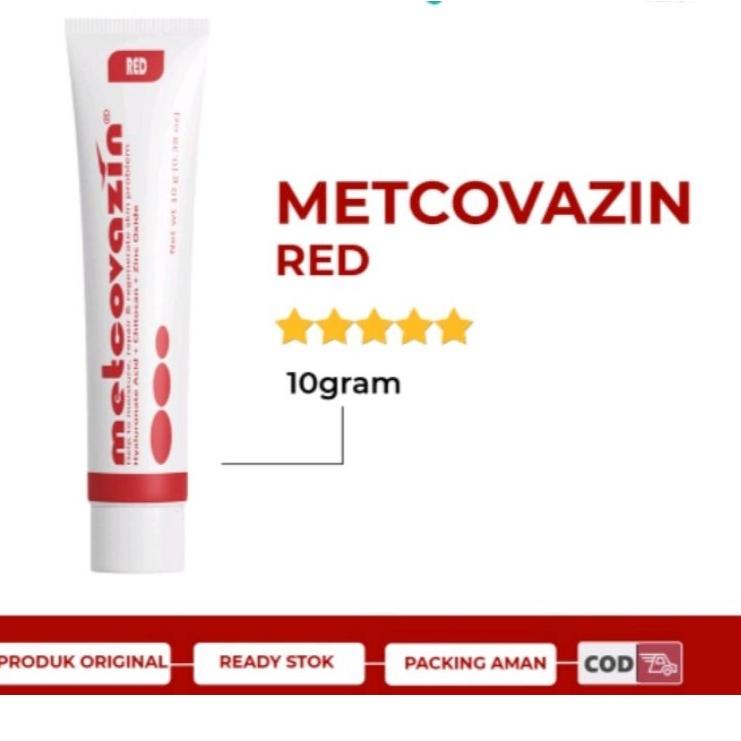 

>D2289) ⭐⭐⭐⭐⭐ metcovazin red 10 gr (merah)