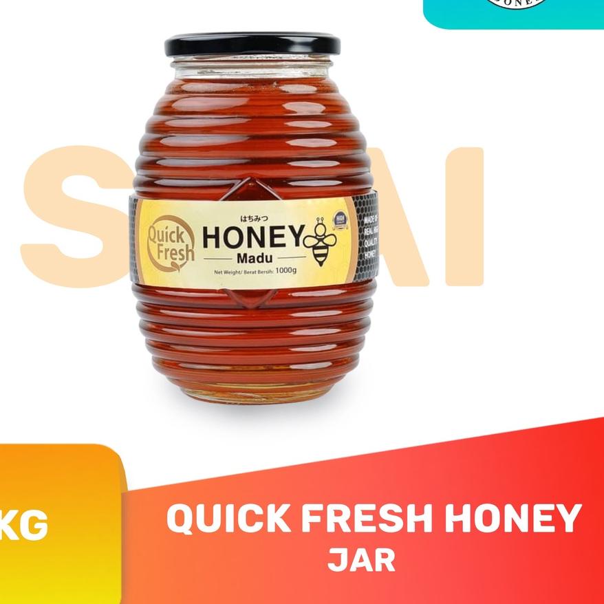 

♣ Quick Fresh Honey 1 kg Jar ♢