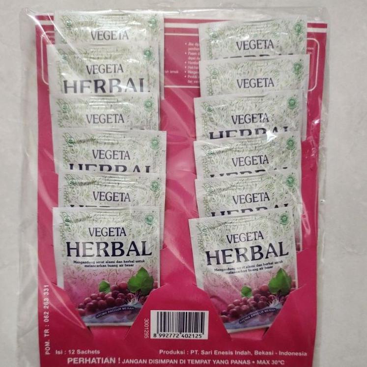 

F79 Vegeta herbal isi 12 sachet FLASH SALE ⇜