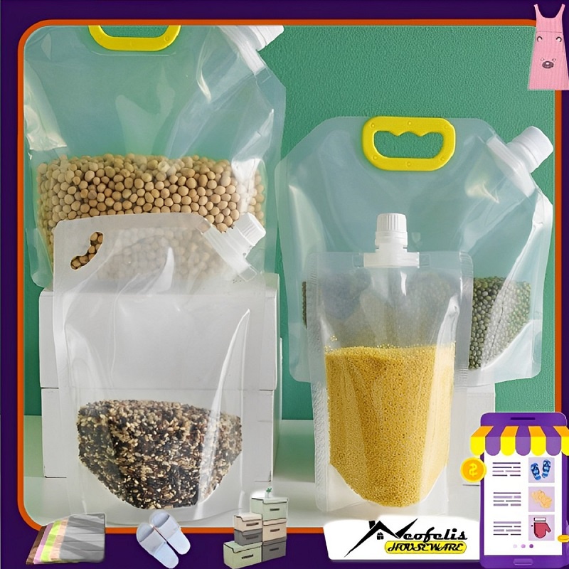 Standing Pouch Nozzle Penyimpanan Makanan &amp; Minuman PR0289