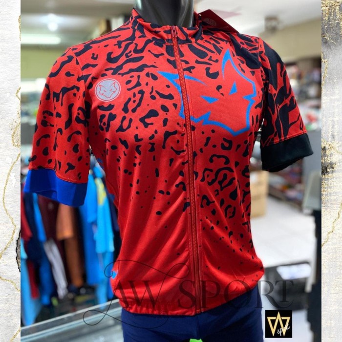 *****] Kaos Jersey Sepeda Dick Wolves/ Kaos sepeda kantong/ kaos road bike