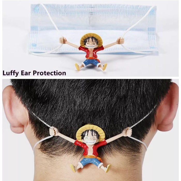 Terlaris Konektor/Pengait Masker Luffy Inosuke Linabell Termurah