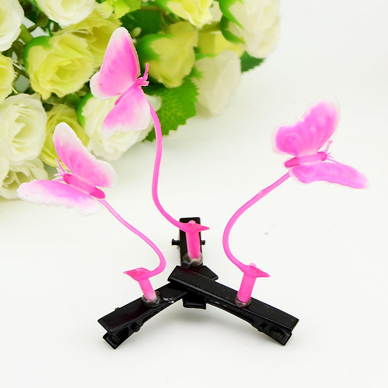 Fashion Simulasi Klip Rambut Rumput Iris Jamur Spring Clip Hair Clip Untuk Wanita Aksesoris Rambut Lucu