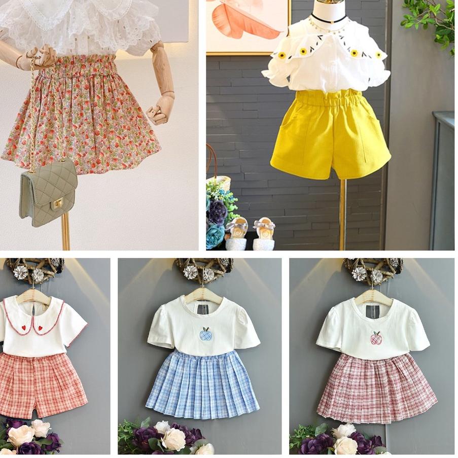 ♥ Baju Setelan Anak perempuan /set baju korea style import ❇