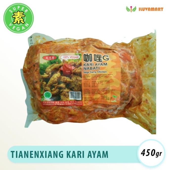 

Tian En Xiang Ayam Kari 450 gr / Vegetarian Curry Chicken / Bumbu kari TERLARIS