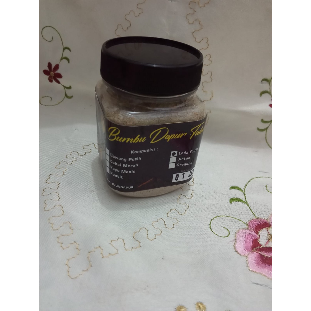 

LADA PUTIH BUBUK ORGANIK 100 GR
