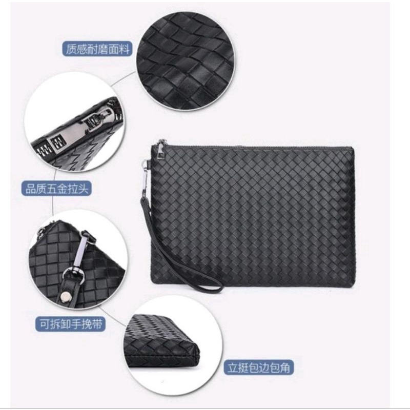 Clutch Hand Woven Tas Tangan Pria Wanita