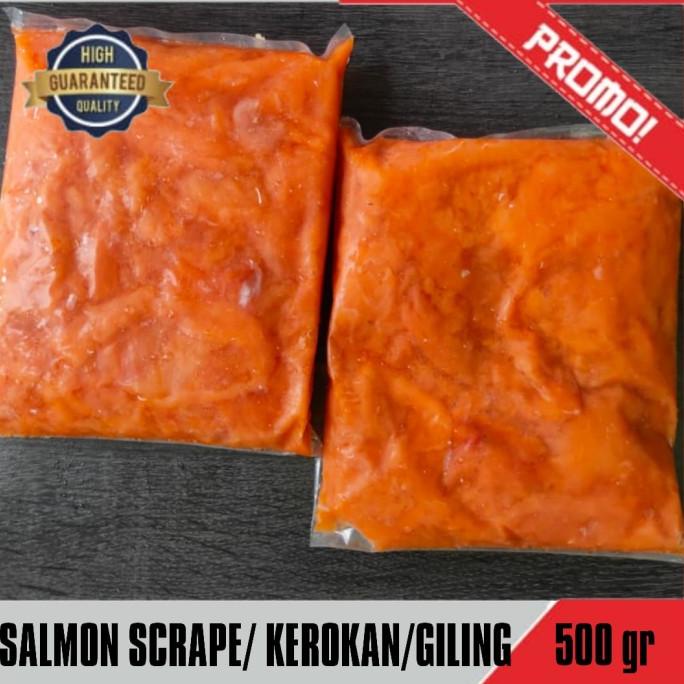

SALMON SCRAPE/ TETELAN BERSIH/ SCRAPE A/ KEROKAN SALMON TERLARIS