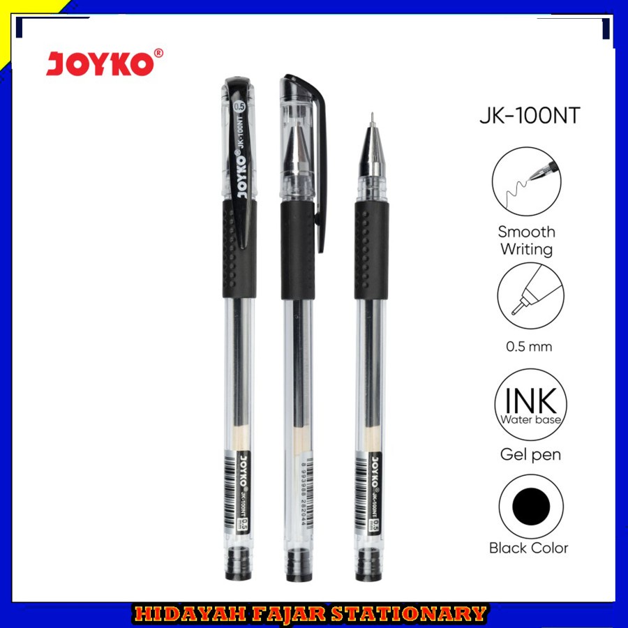 

Pena gel / gel pen / pulpen joyko JK-100NT