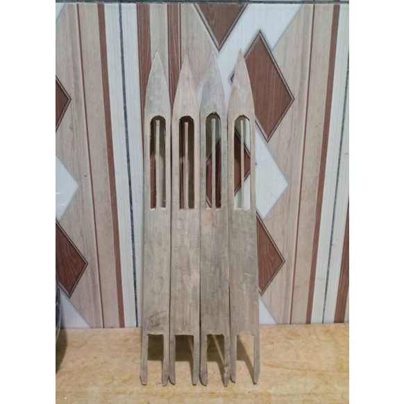 JARUM RAJUT JALA BAMBU 35cm |COBAN BAMBU BERKUALITAS