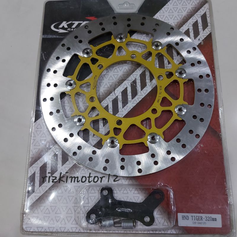 PIRINGAN DISC CAKRAM KTC FLOATING ORIGINAL TIGER /CB 150 OLD SIZE320MM
