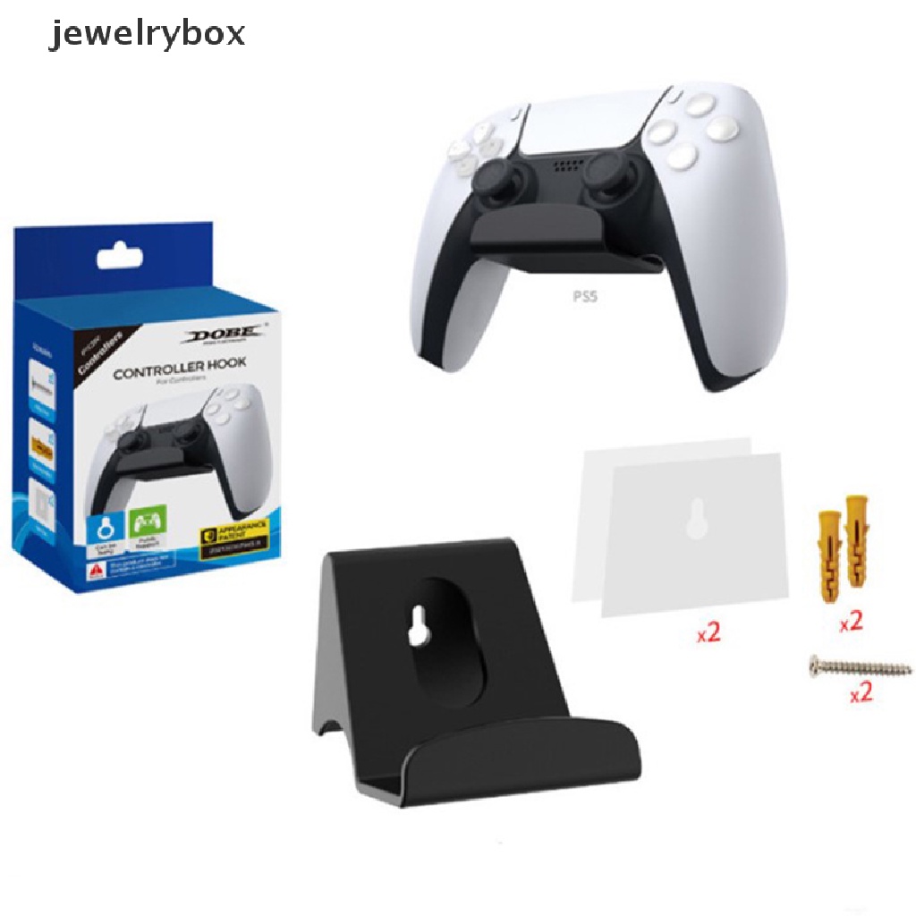 [jewelrybox] 2pcs Hiasan Dinding Game Handle Controller Headset Hook Gantungan Universal Penyimpanan Rak Holder Untuk Ps Xbox Switch Pro Butik