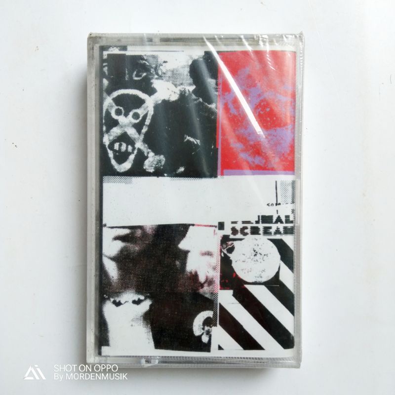Kaset Primal Scream album Evil heat segel new