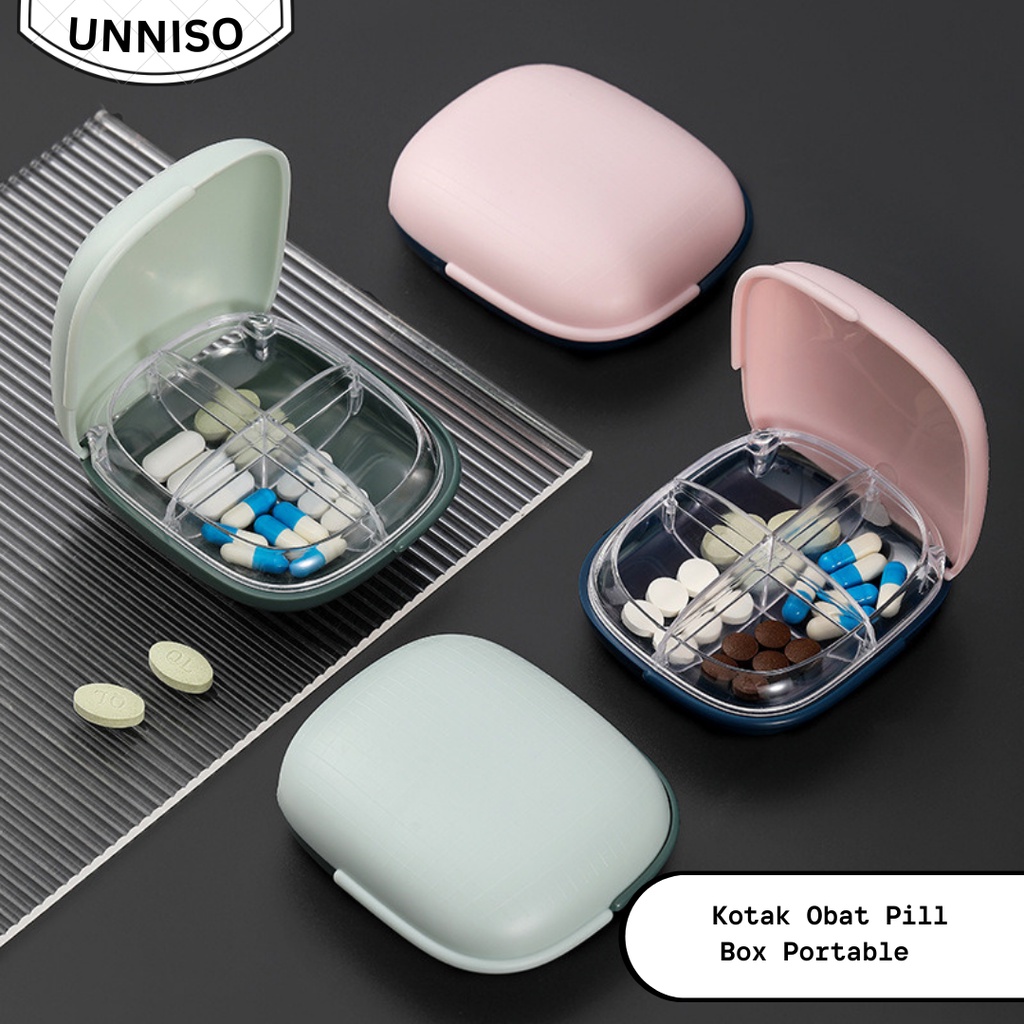 UNNISO -  Kotak Obat Pill Box Portable KOP9
