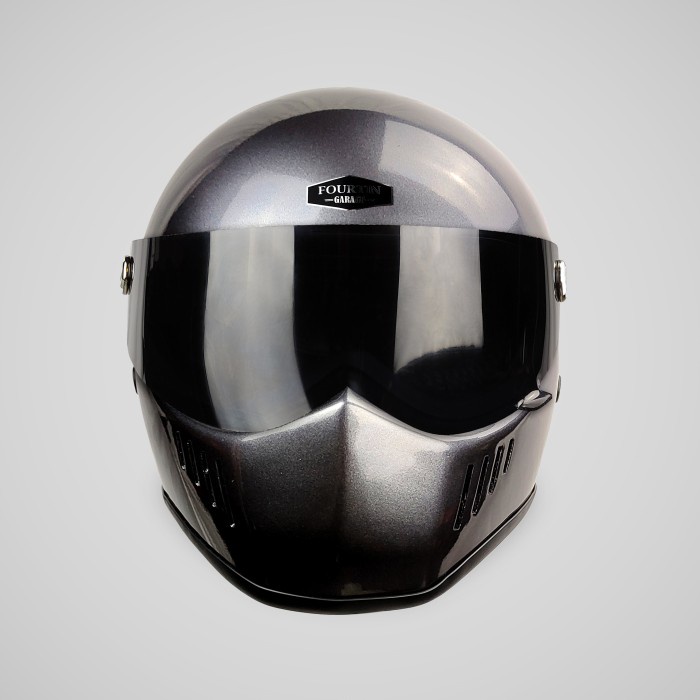 Terlaris Helm Custom Bandit Rx S Classic Retro Vintage - Fourtin Garage