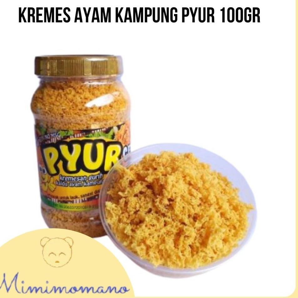 

(♥C6369] Kremesan / Kremes Ayam Kampung Pyur / Pendamping Lauk Anti GTM