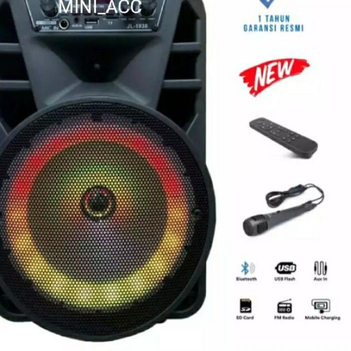 ♠ SPEAKER KARAOKE BLUETOOTH ST-5002 BONUS MIC ✫