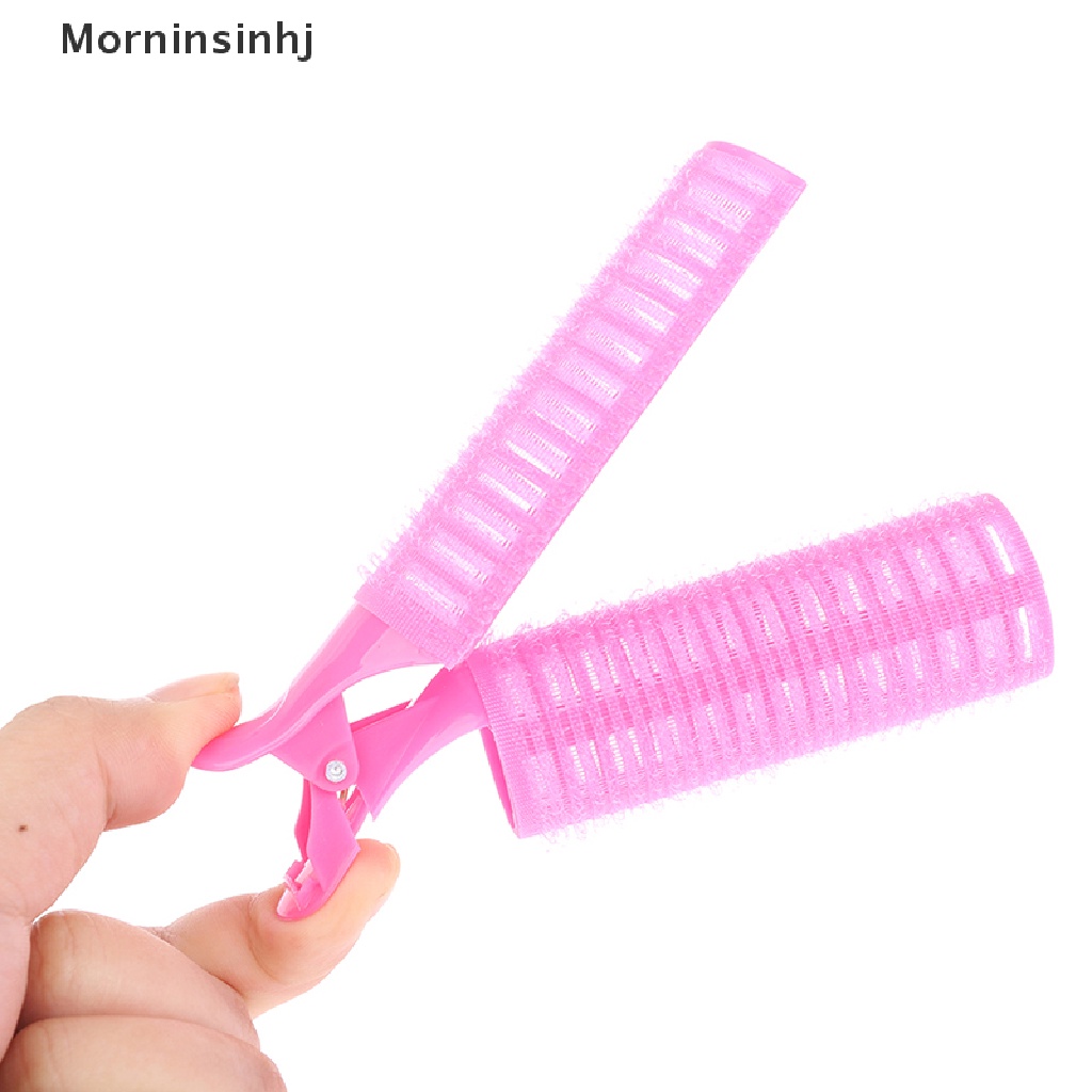 Mornin 2pcs Magic Curlers Self-adhesive Curling Rambut Malas Curling Tabung Alat Salon id