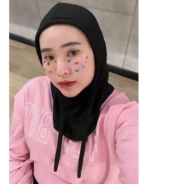 ◘ [COD]-[PROMO]- HOODIE HIJAB - BALACLAVA - KUPLUK HIJAB - HIJAB INSTAN ✩