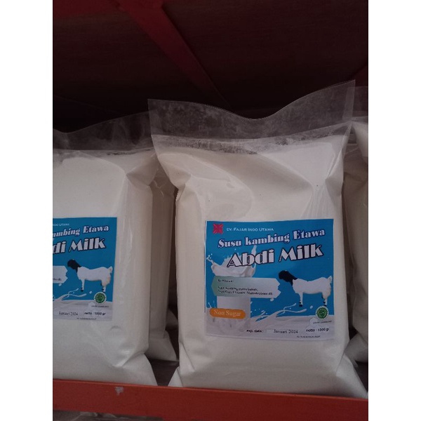 Non Sugar Grade 1  Susu Bubuk Kambing Etawa ABDI MILK