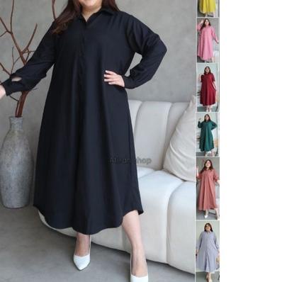 ▲ baju atasan tunik jumbo aila Ld 130cm xxxl ➱