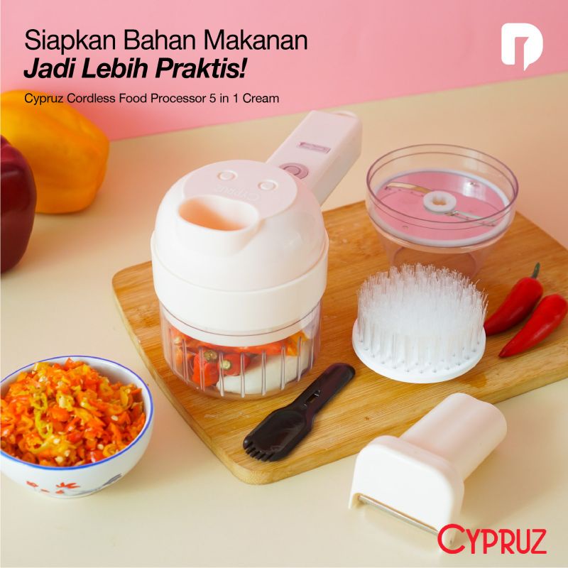 Food Processor Portabel Chopper Cypruz